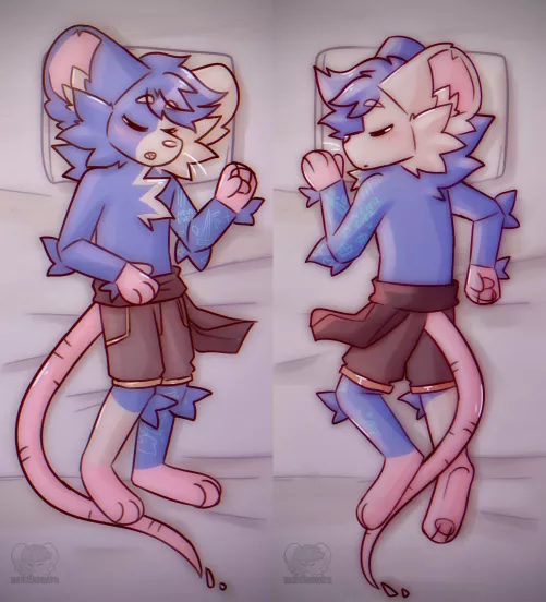 Daki of my sona to finish the year ~ art by me @maiathoustra