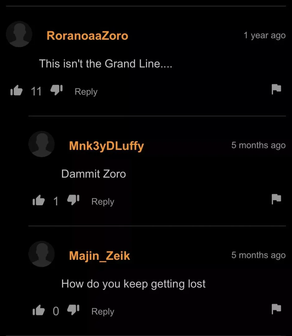 Dammit zoro