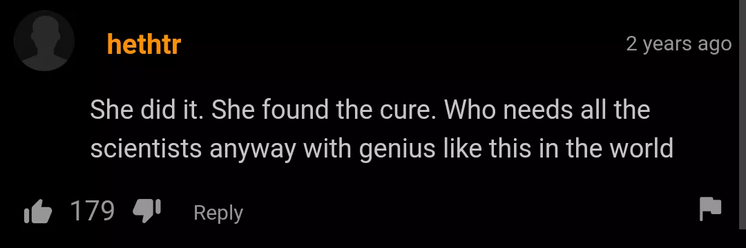 Damn, we don't need any scientists now. 🤓🤓