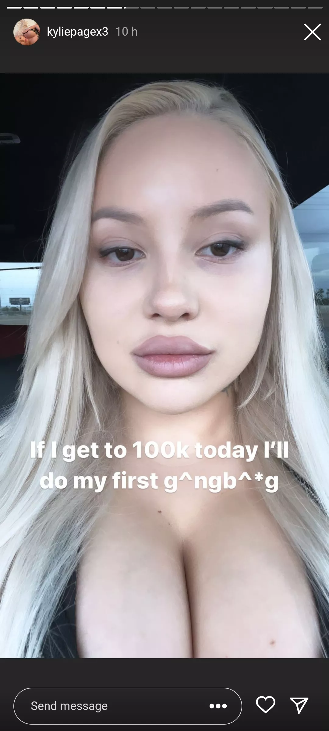 Damn. Will she do it?