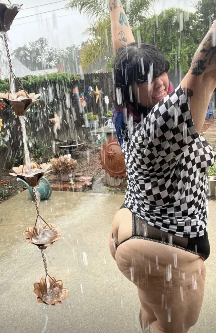 Dancing in the rain