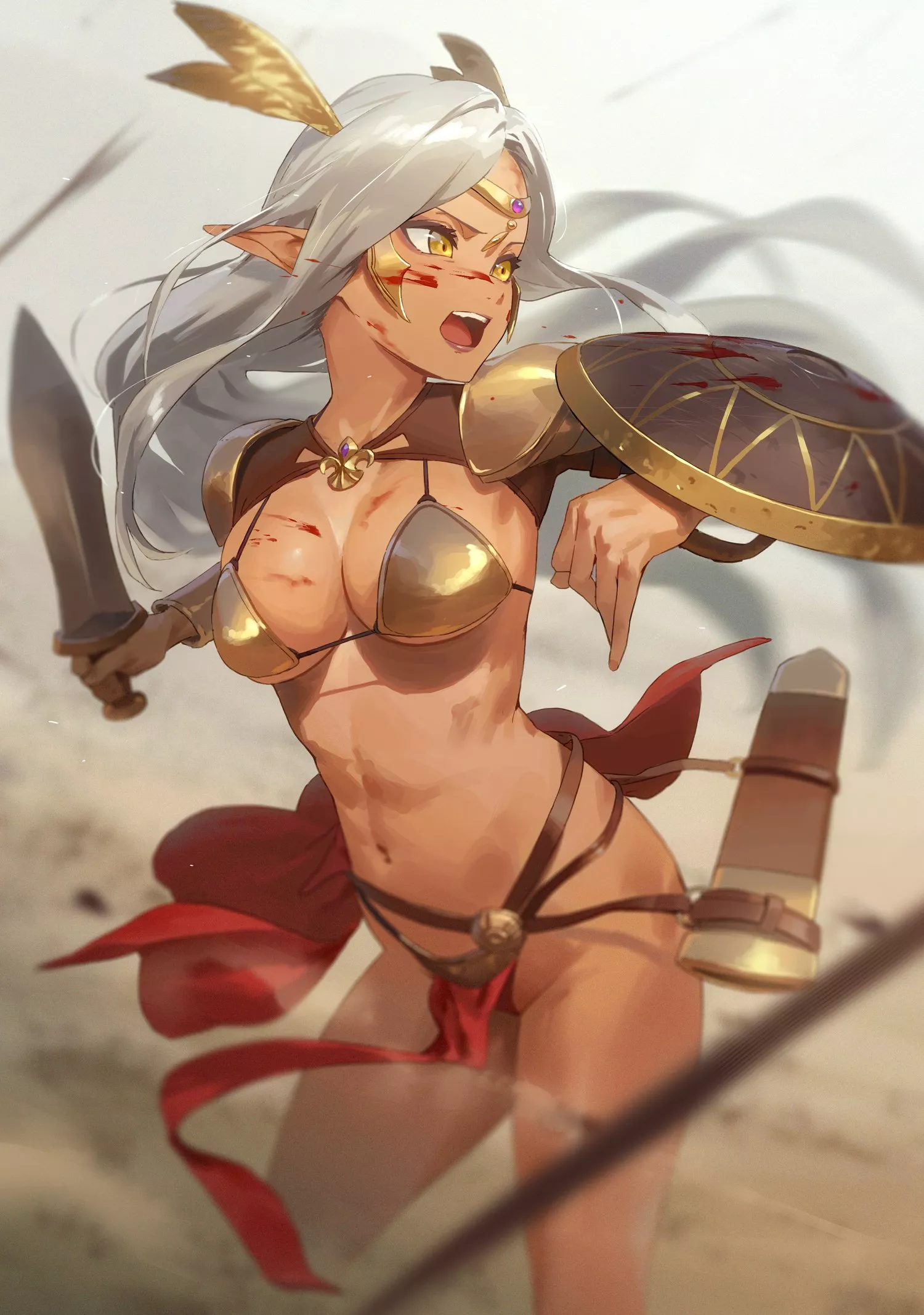 Dark elf warrior [Original]