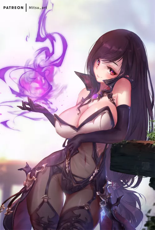 Dark Witch Tifa (Mitsu) [Final Fantasy]