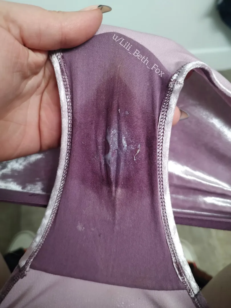 Day 2 of 3, of soaking this pretty purple!