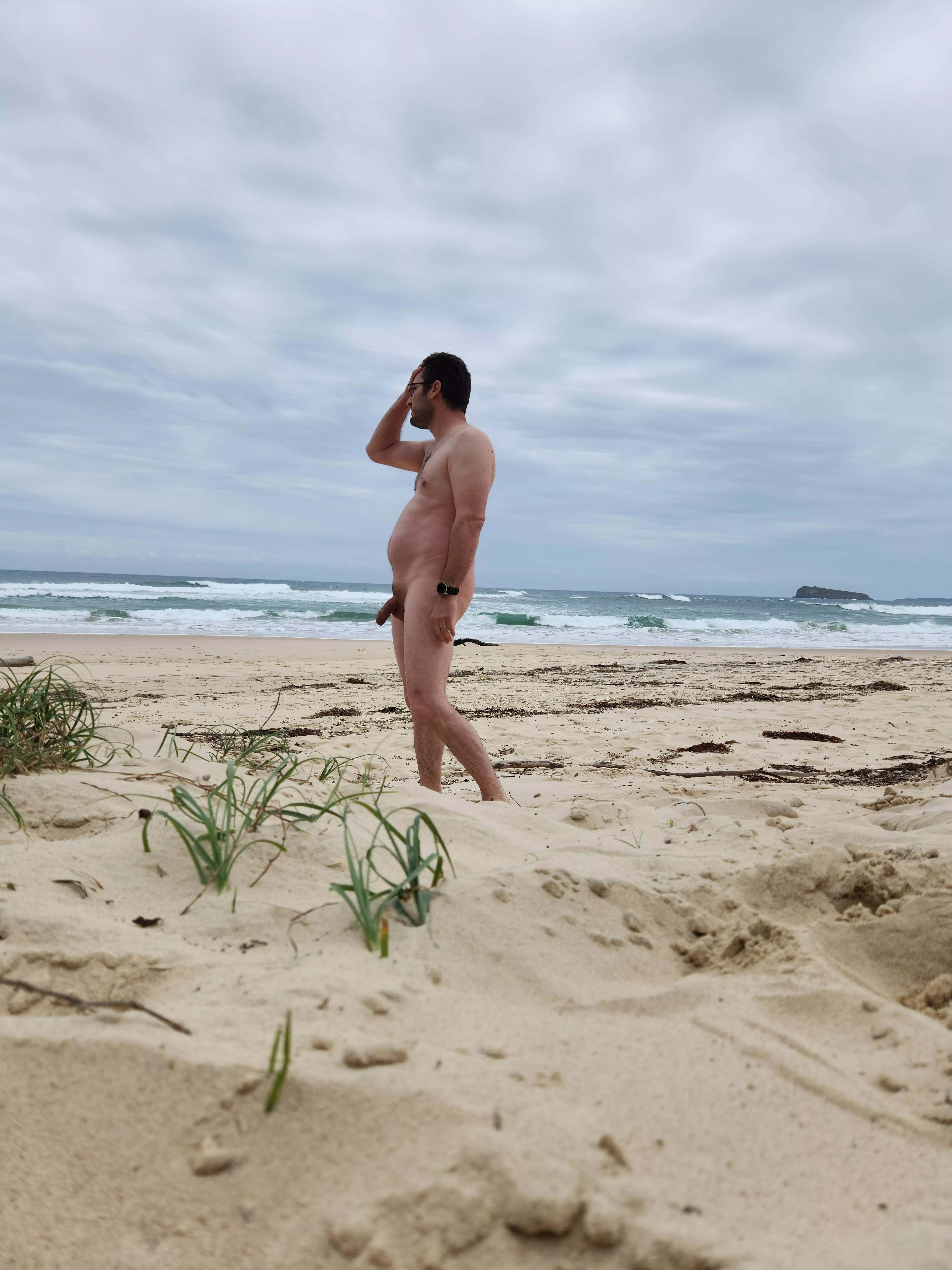 Day at the beach. searching for the sun.