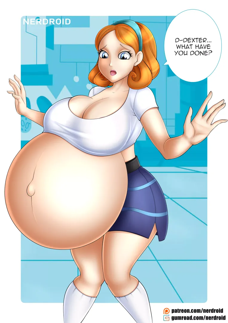 D-Dexter... What have you done? (Lisa from Dexter's Laboratory)
