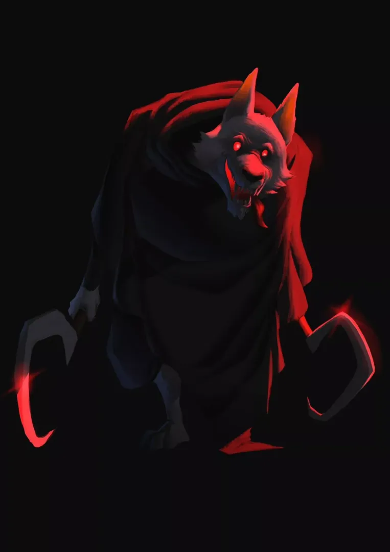 Death fanart from puss in boots, art by me