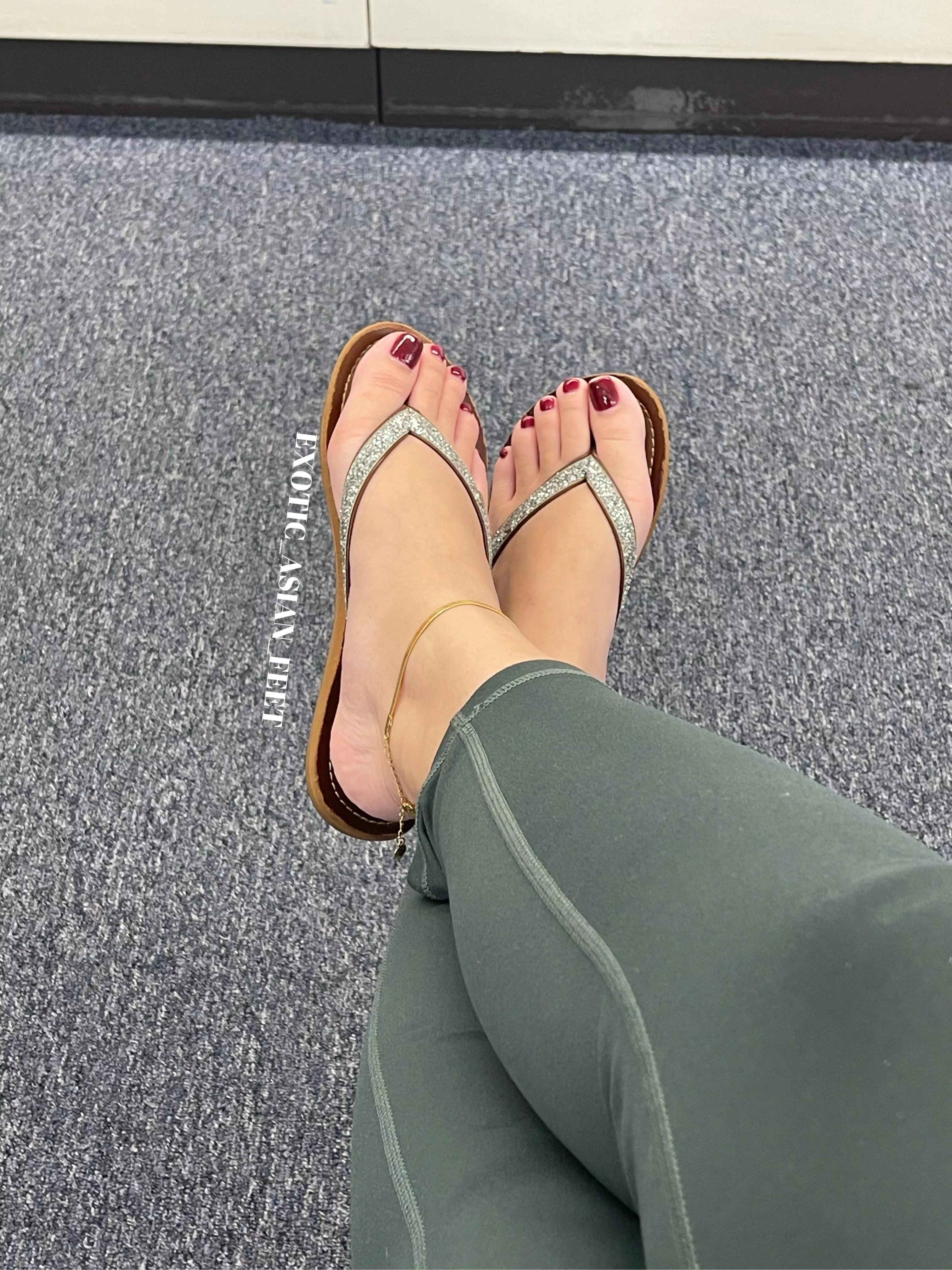 December- 60 degrees (sharing my toes for the world)