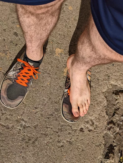 Decided to take advantage of the natural lighting