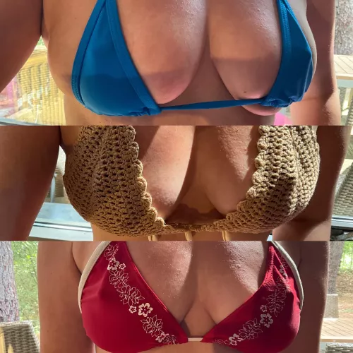 Decisions. What one to wear. I want people to notice.