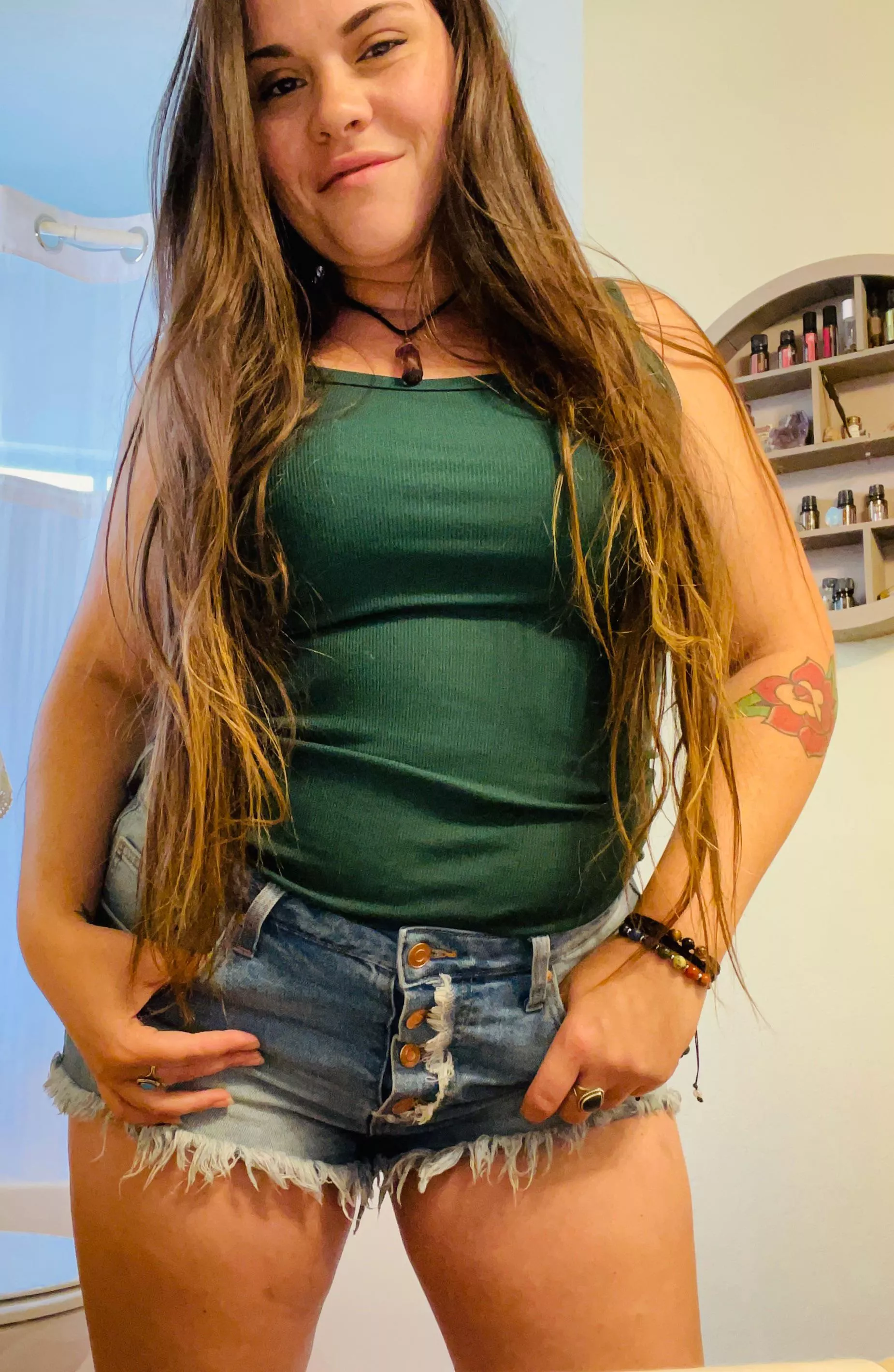 Definitely going to miss Daisy duke and tank top season. [F]