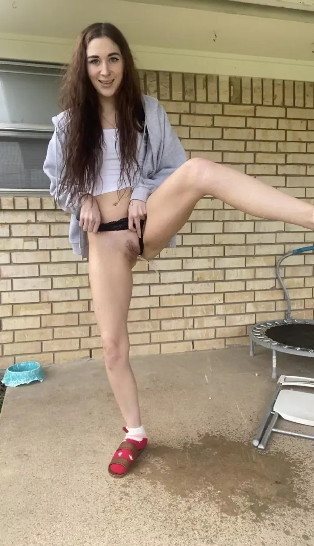 Definitely soaked my socks lol