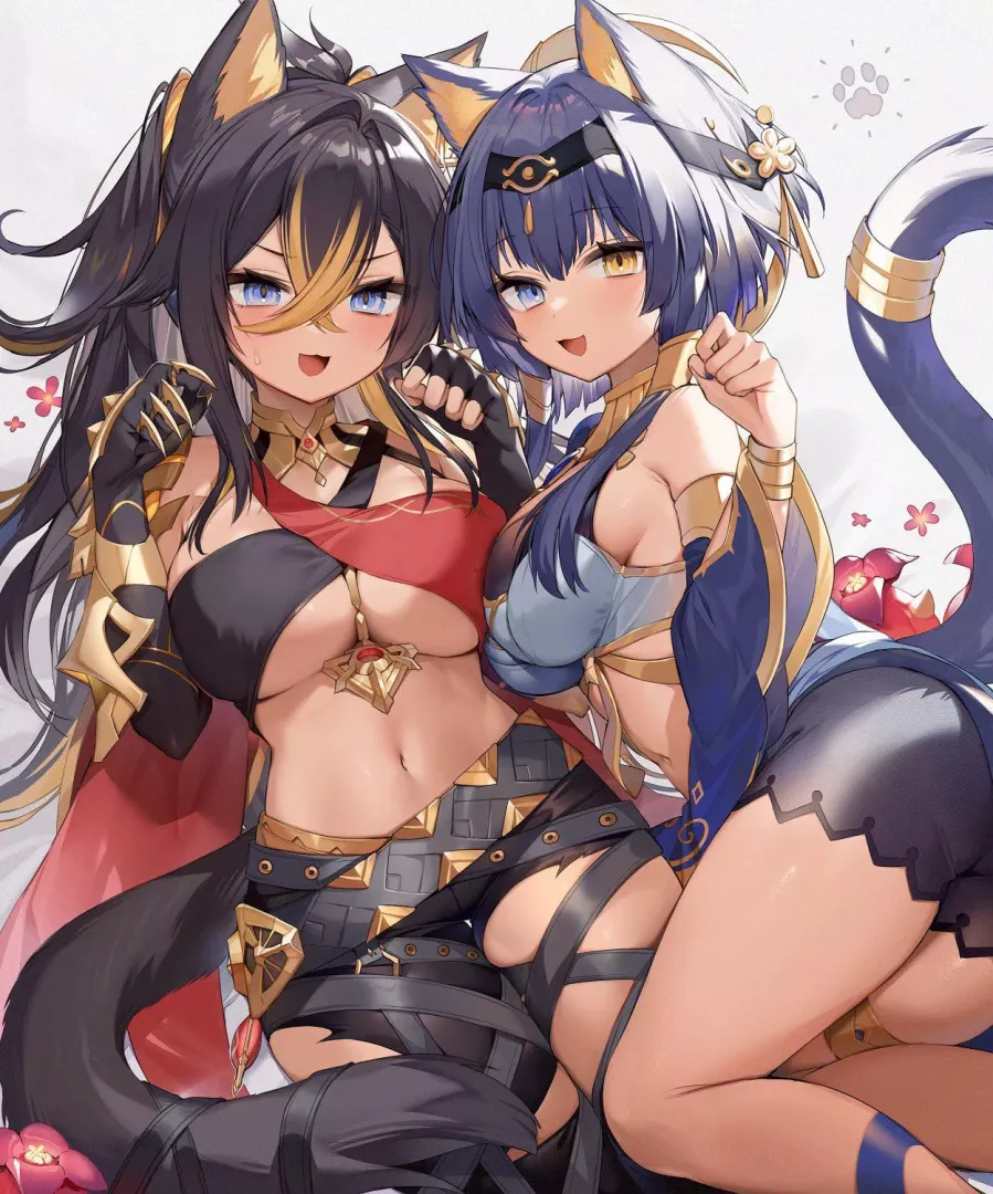 Dehya and Candace [Genshin impact]