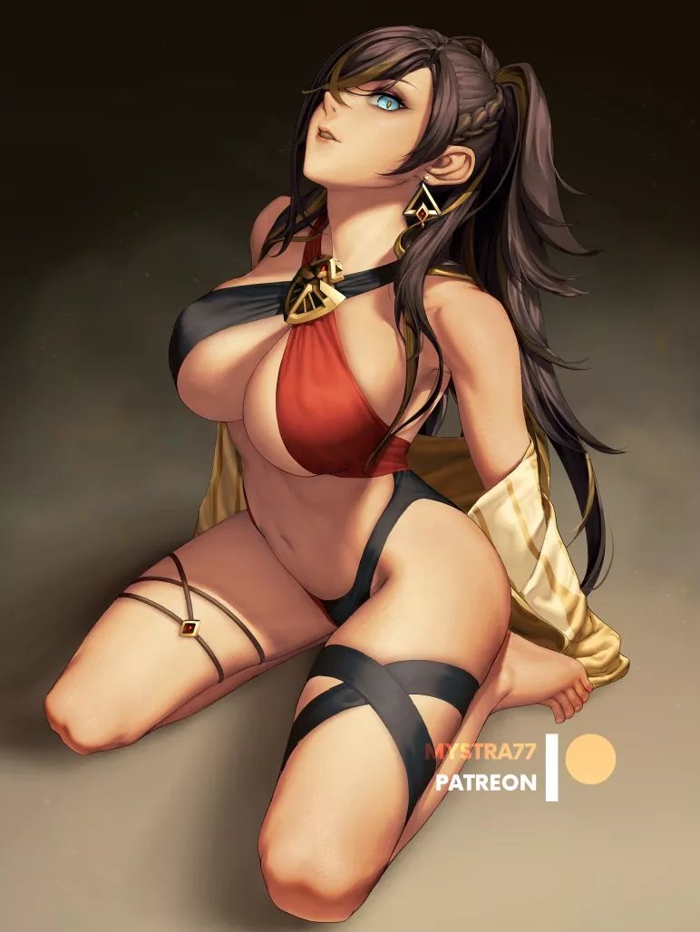 Dehya is simply gorgeous