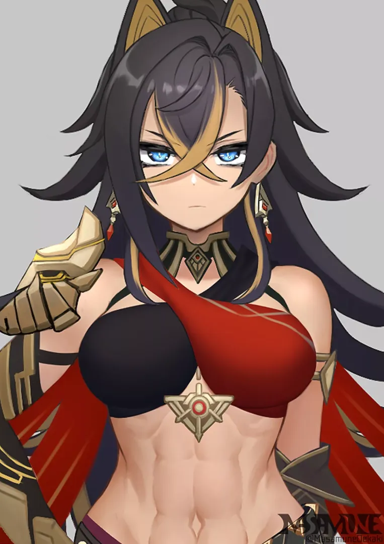 Dehya (Masamune@illustrator) [Genshin Impact]