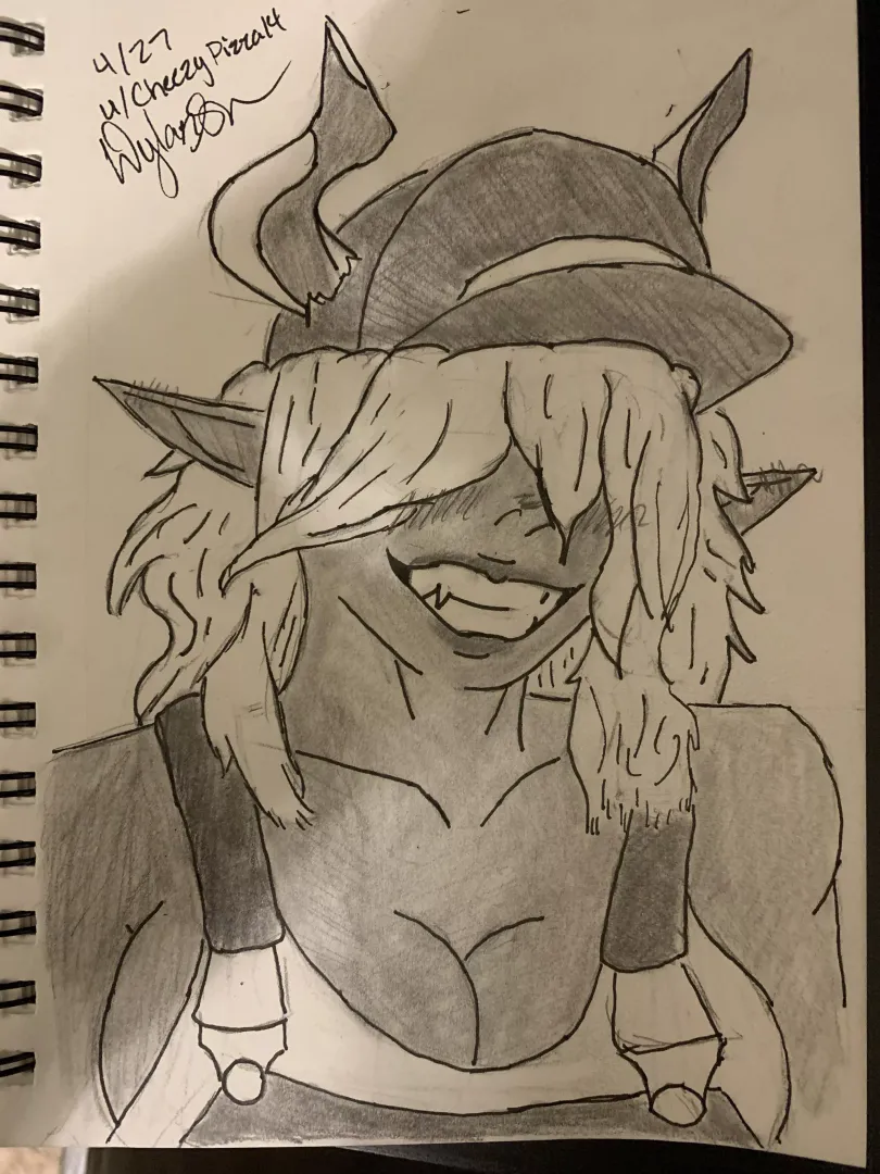 Desdemona finally got her hat