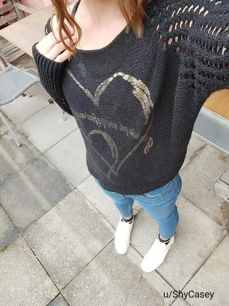 despite the rain, I feel happy ! ^-^