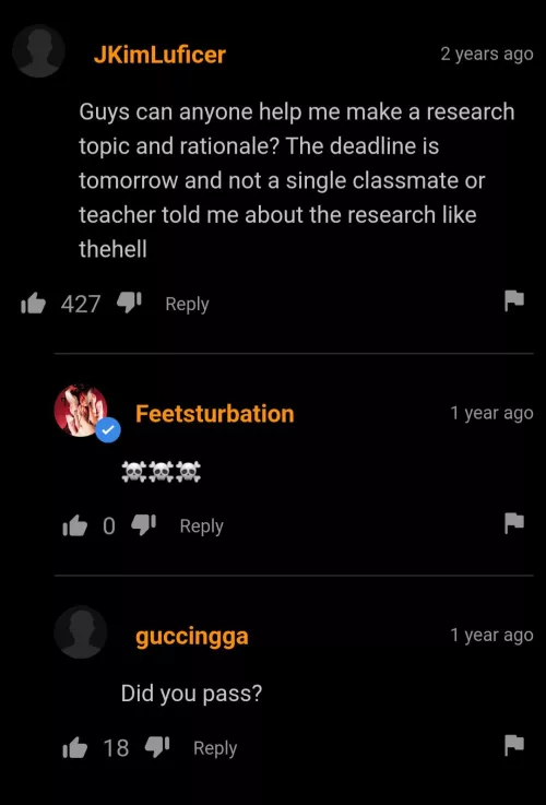 Did he pass?