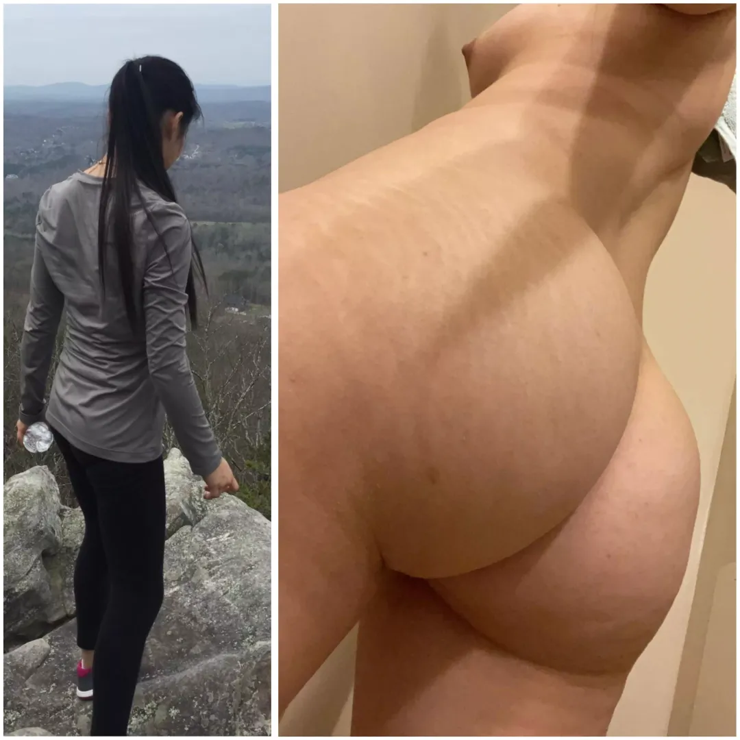 Did I do a good job of growing my ass at the gym?:)