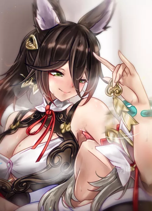 Ding-a-ling~ breakfast is ready.