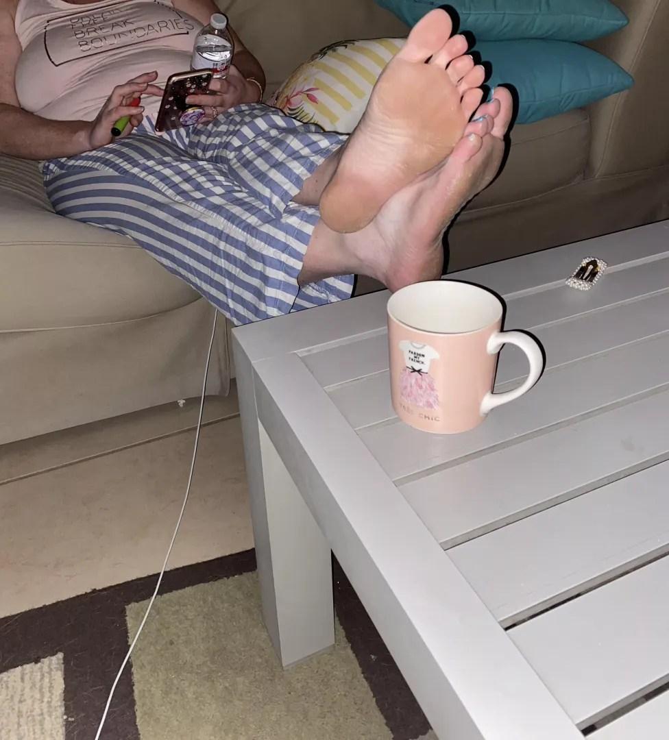 Dirty feet