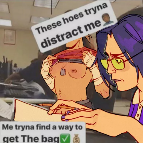 Distraction by Golbeetle