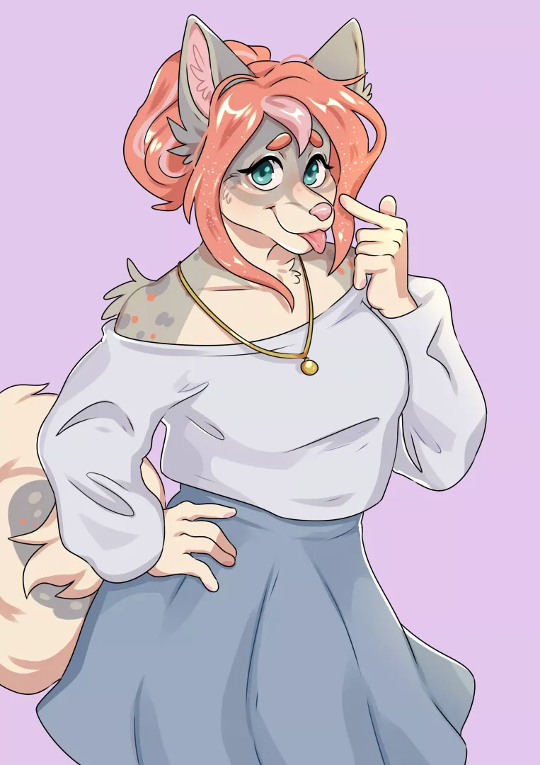 Ditzy (commission made by me)