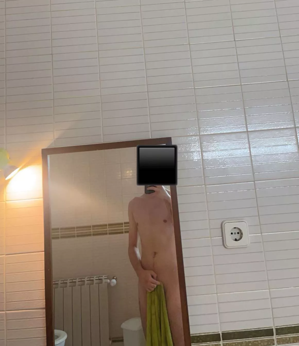 Dm me if you want to see the towel dropped