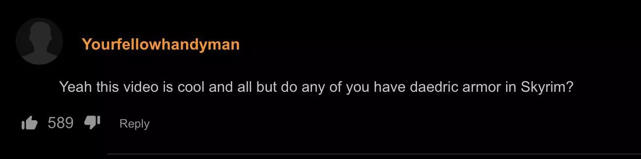 Do any of you?