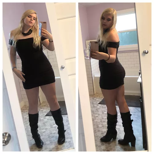 Do I look ok in black? 🎀