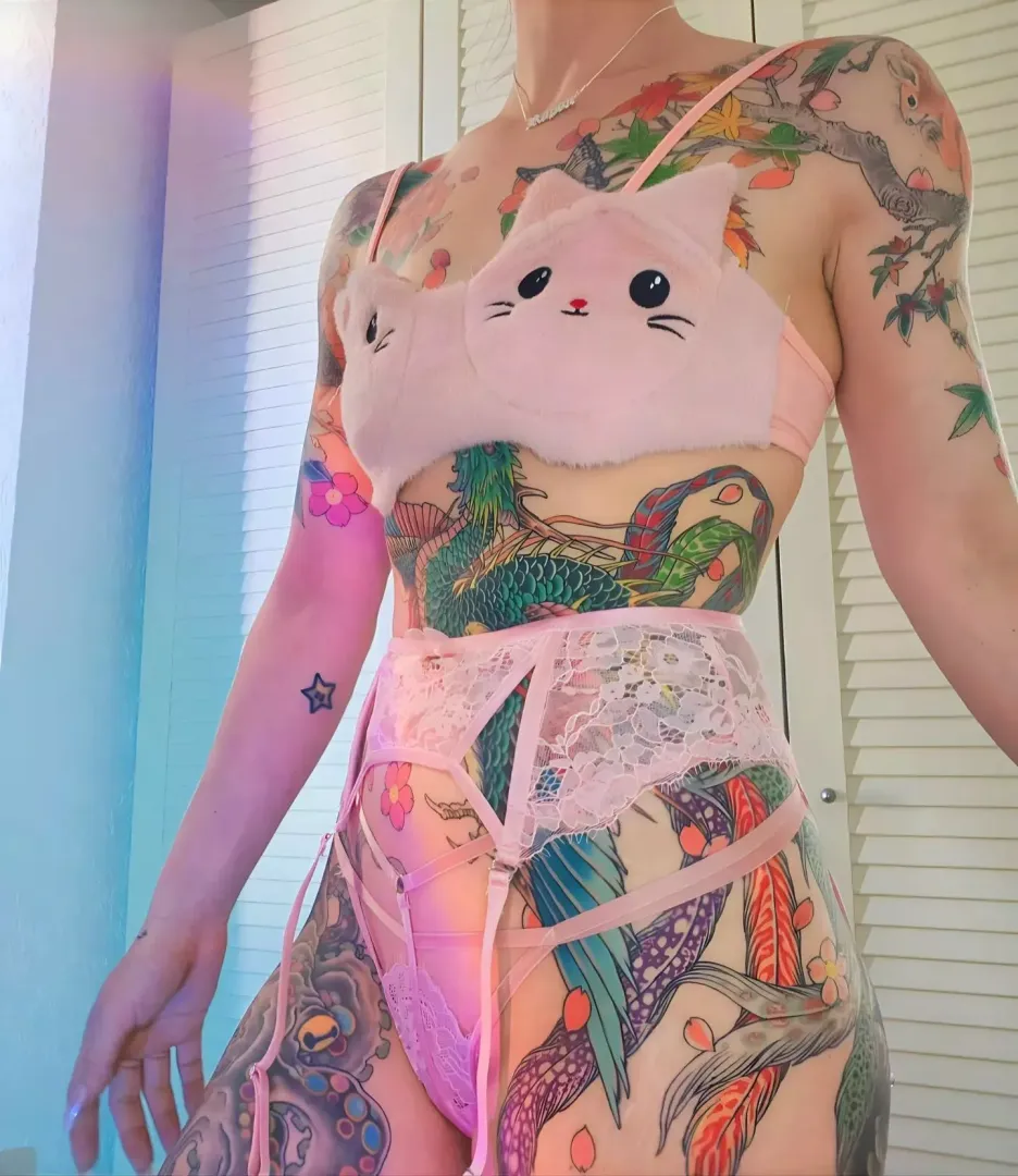 Do you like my lingerie ? 😹