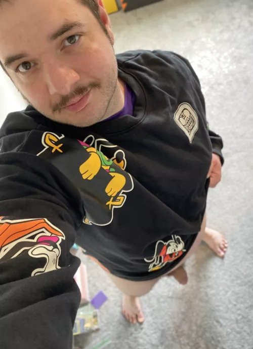 Do you like my new sweater?