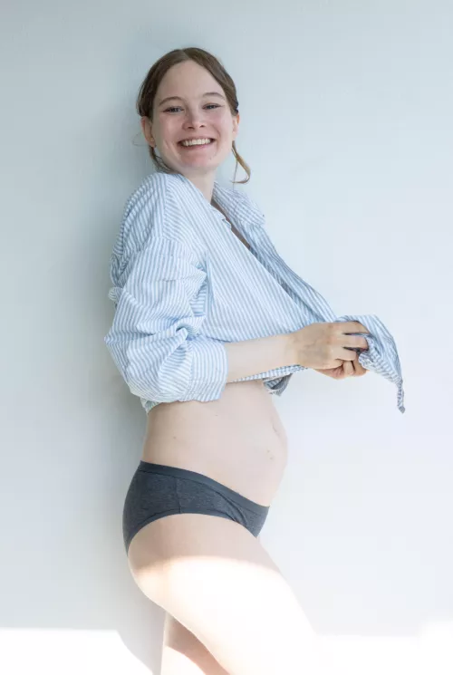 Do you like my slightly pregnant belly?