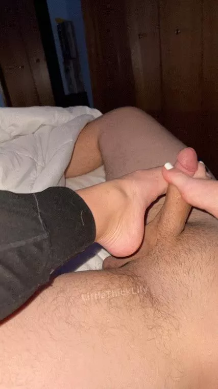 do you like my technique between the toes?