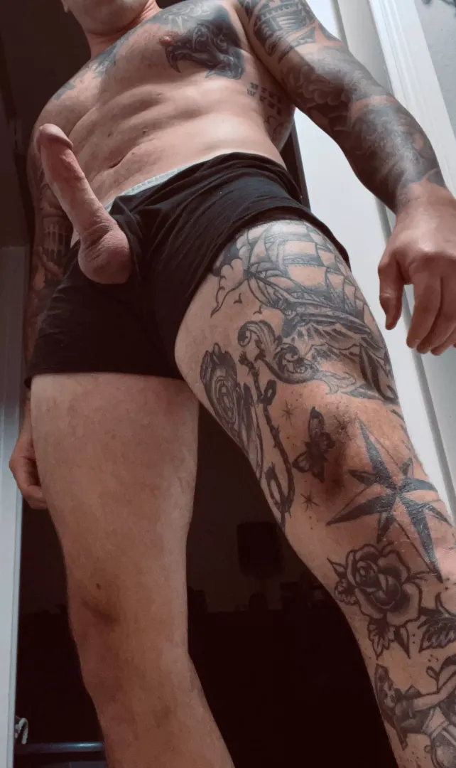 Do you like when I stick my cock out of my briefs?