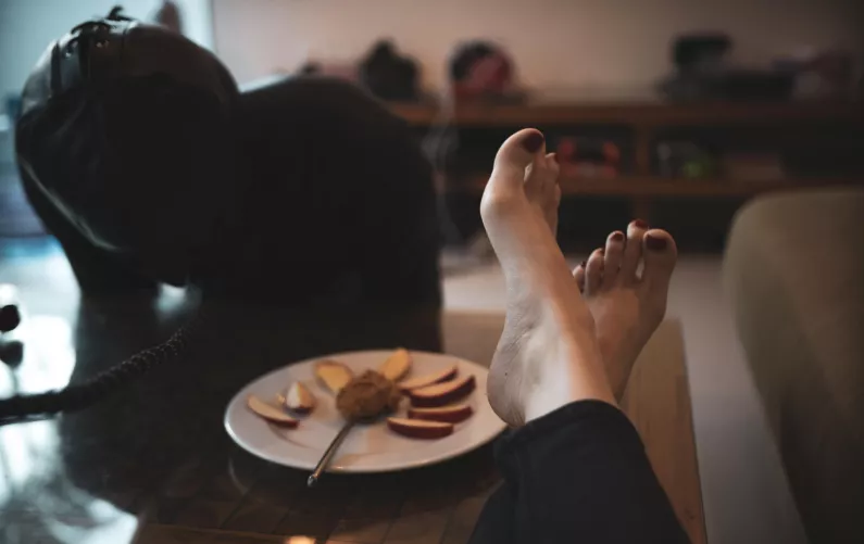 Do you love or hate peanut butter? Because you're going to suck it off my toes, just like my sub did. And he hates it