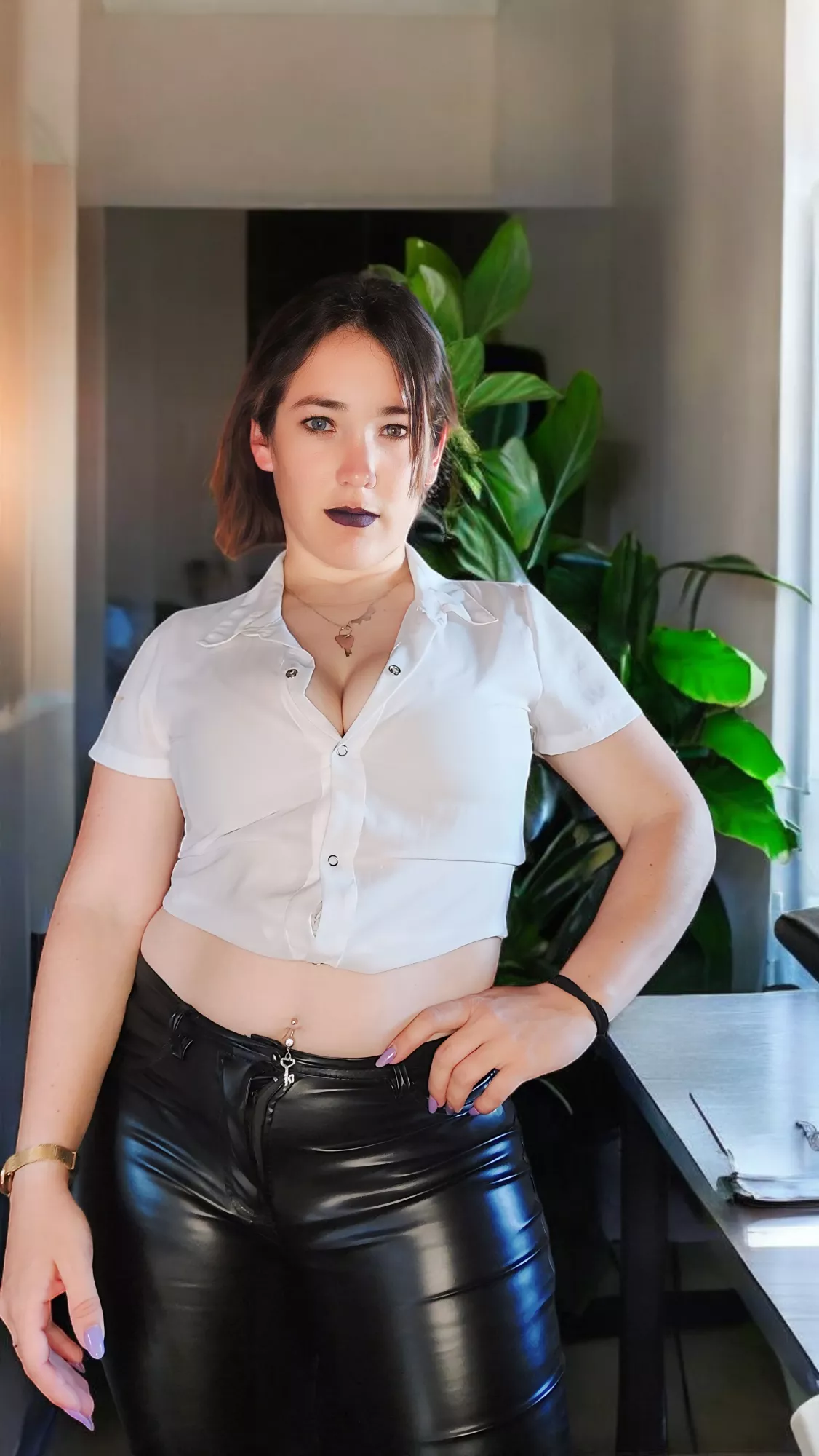 Do you mind if I dress like this to see you?