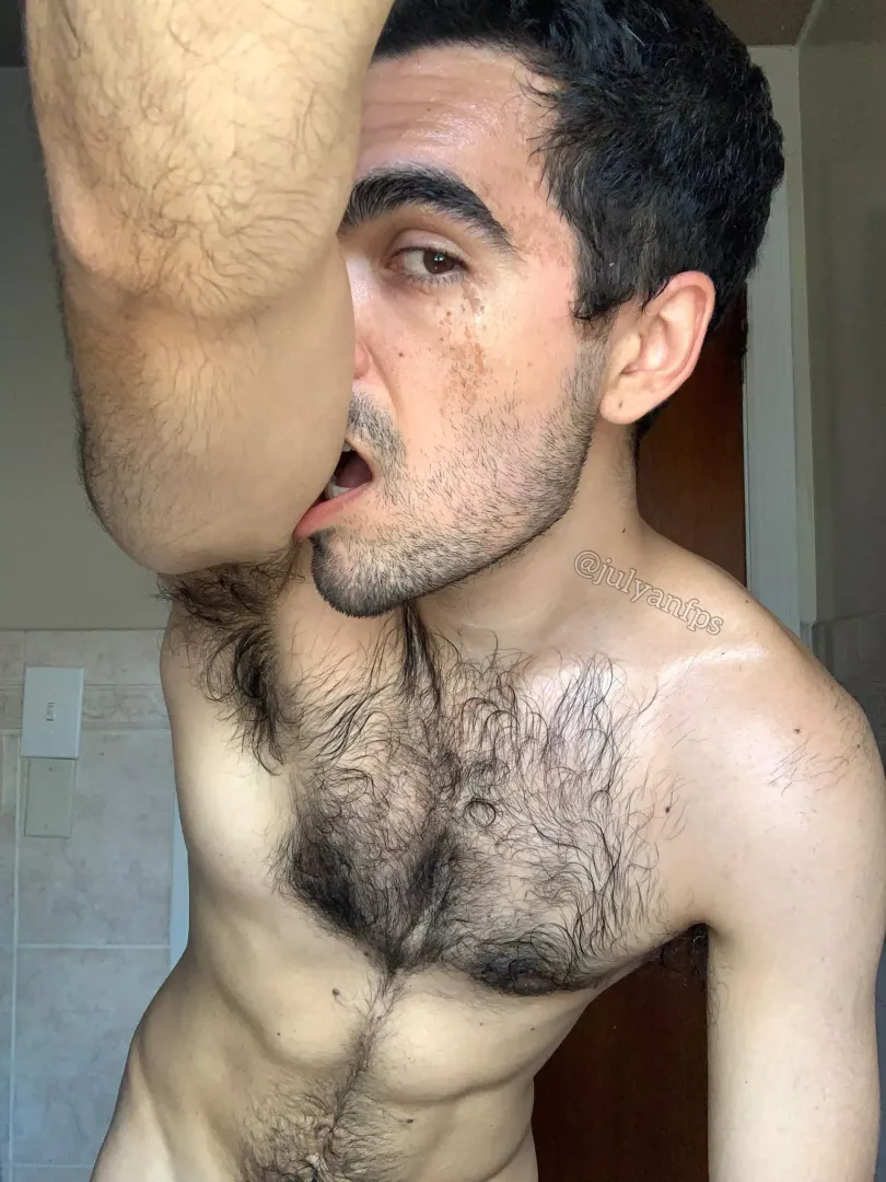 Do you mind if the chest hair is a bit sweaty? 😅