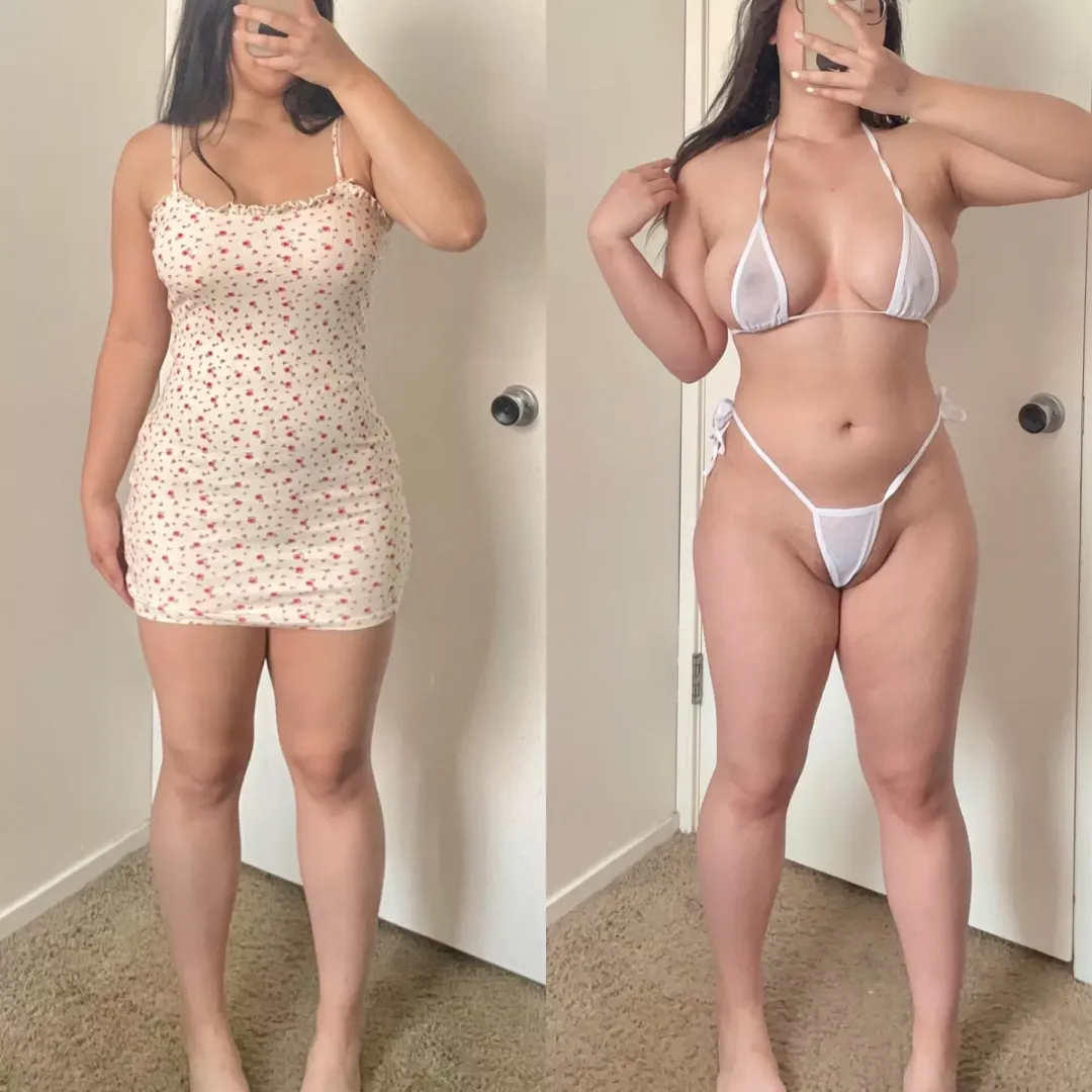 Do you prefer bikini or sundress😳