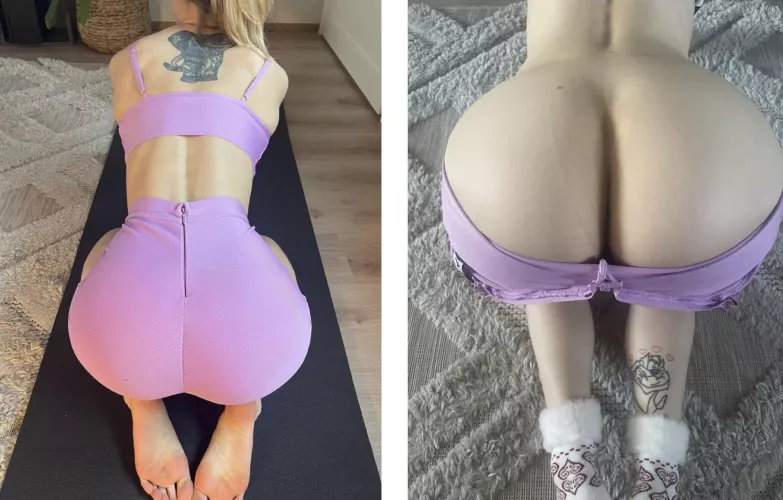 Do you prefer your yoga instructor with or without leggings?
