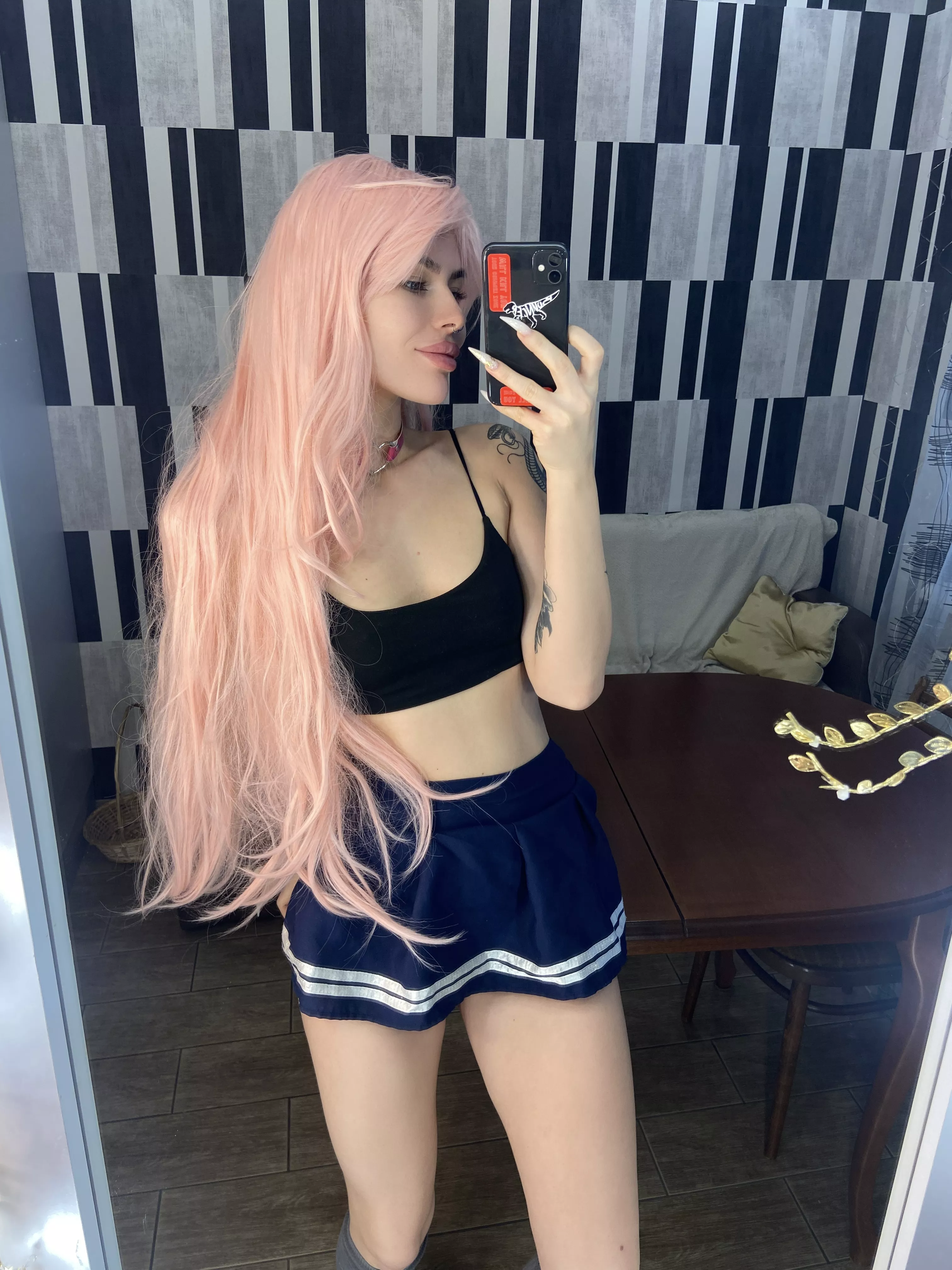 Do you think I can take your whole hard dick?😃😄