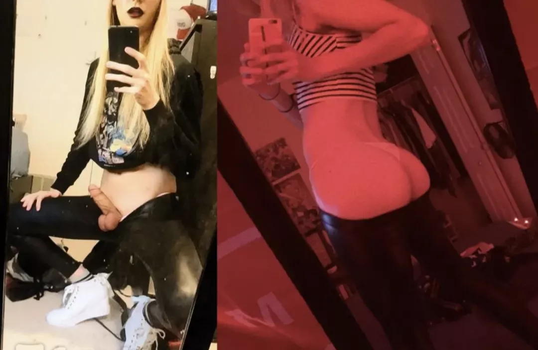 do you want a goth girlfriend with a big ass and stiff cock