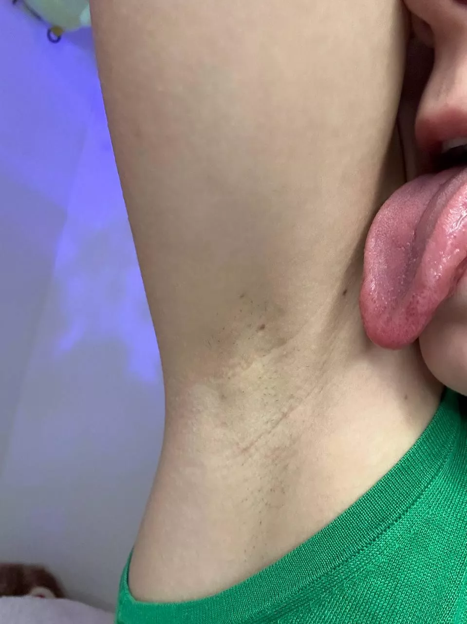 Do you want me to lick my 18yo armpits or do you want to do it?