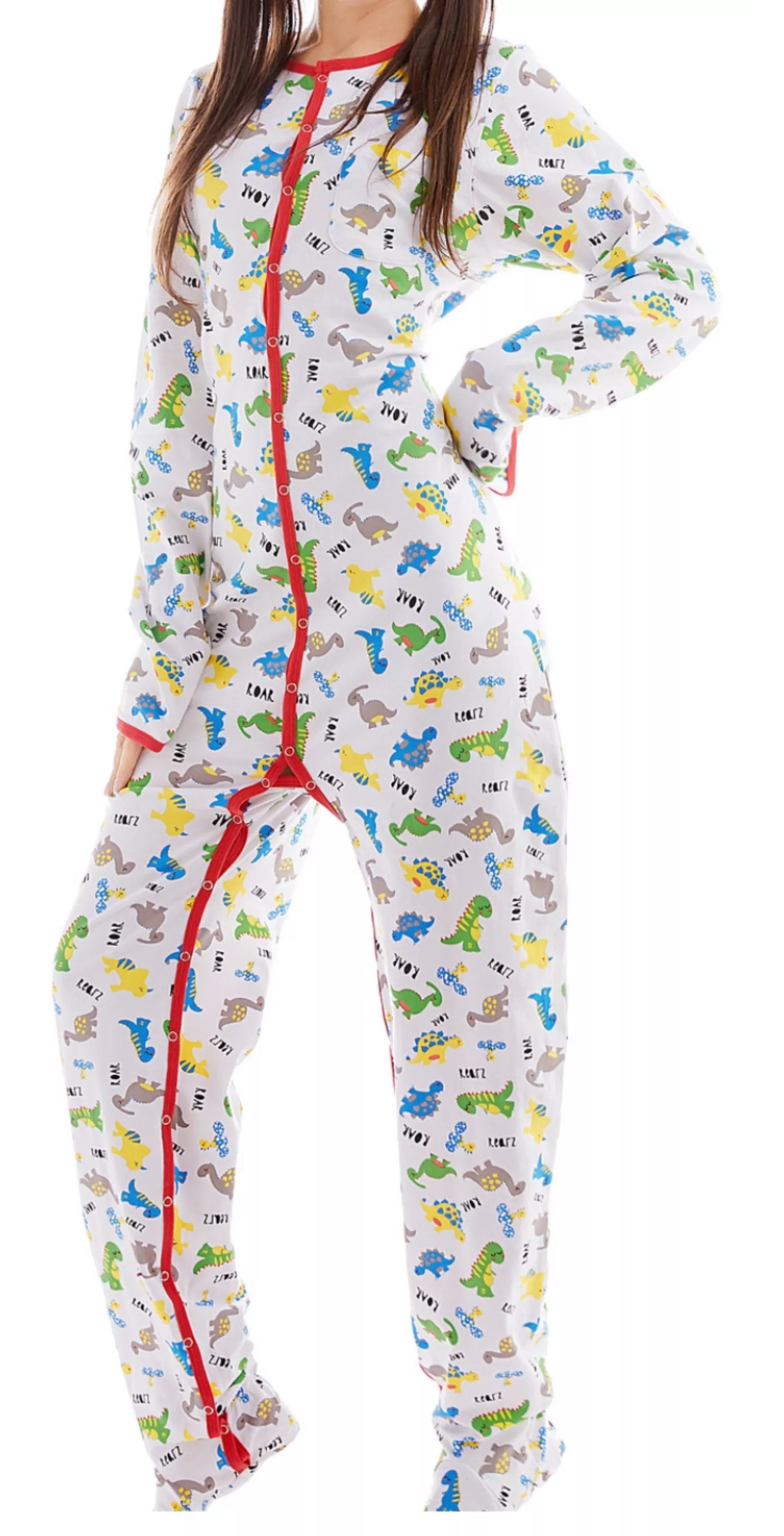 Does anyone besides Rearz make snap button full length clothes?