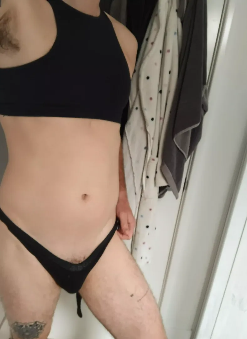 Does anyone else get turned on by cleaning in panties