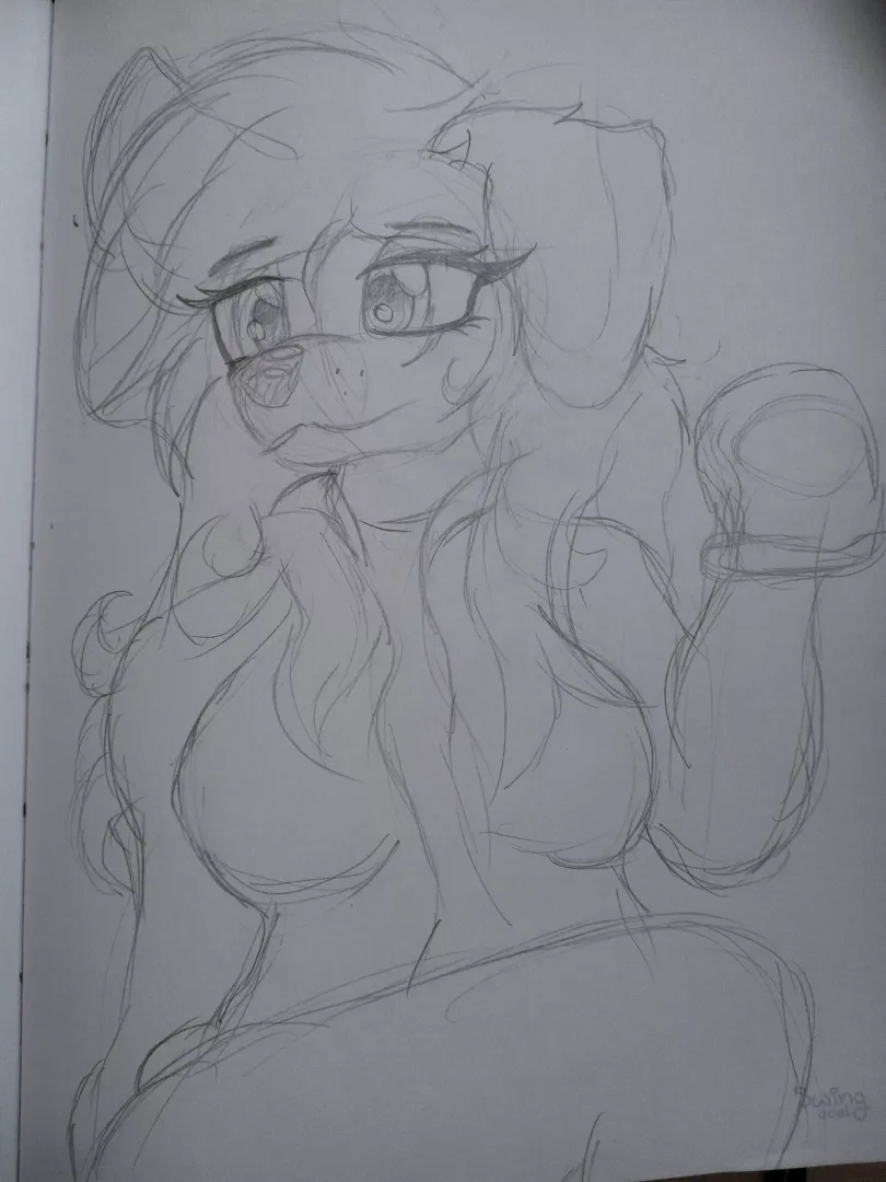 Does anyone else make sketches but don't ever end up finishing them? I do that a lot.