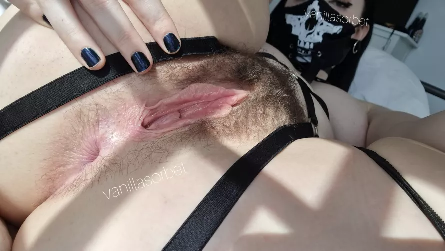 Does anyone need a hairy ass goth girl by chance?