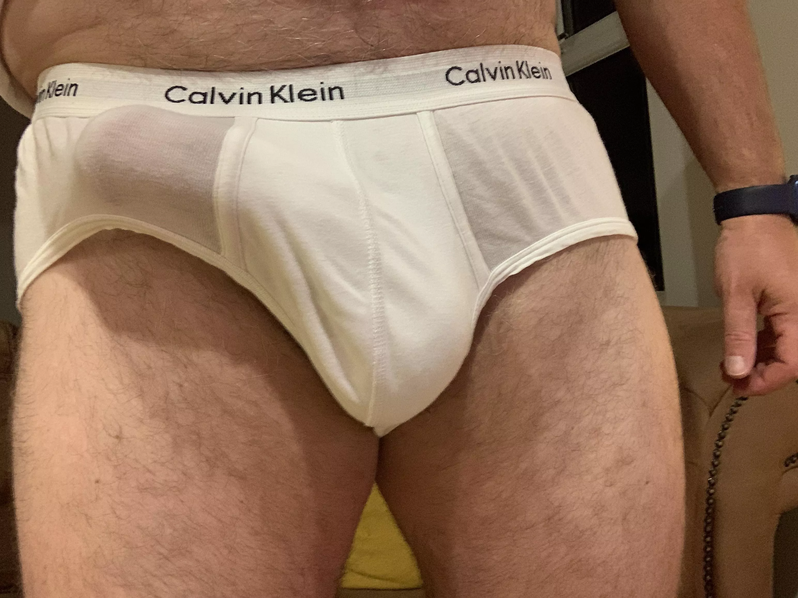 Does my dick look big in these CK briefs?