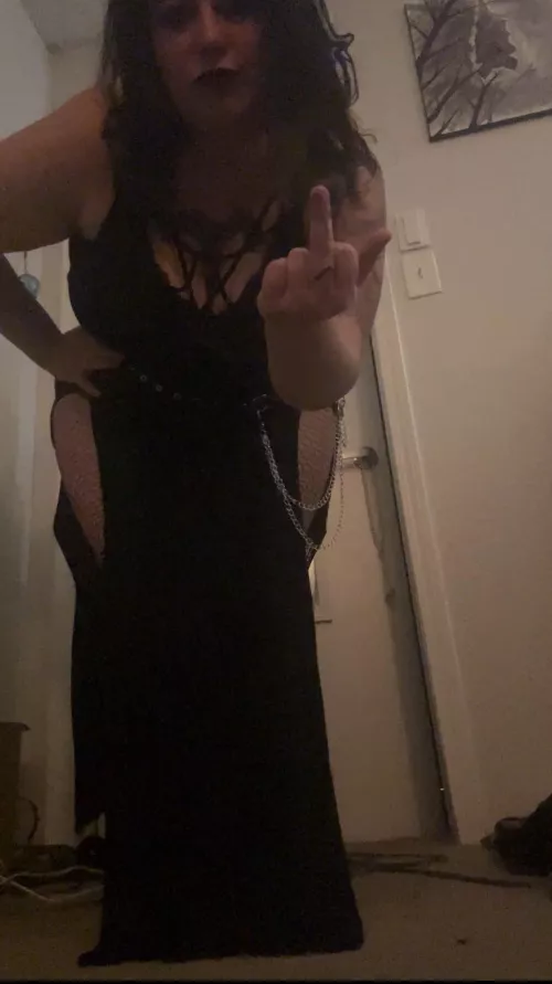 Does my middle finger trigger you?