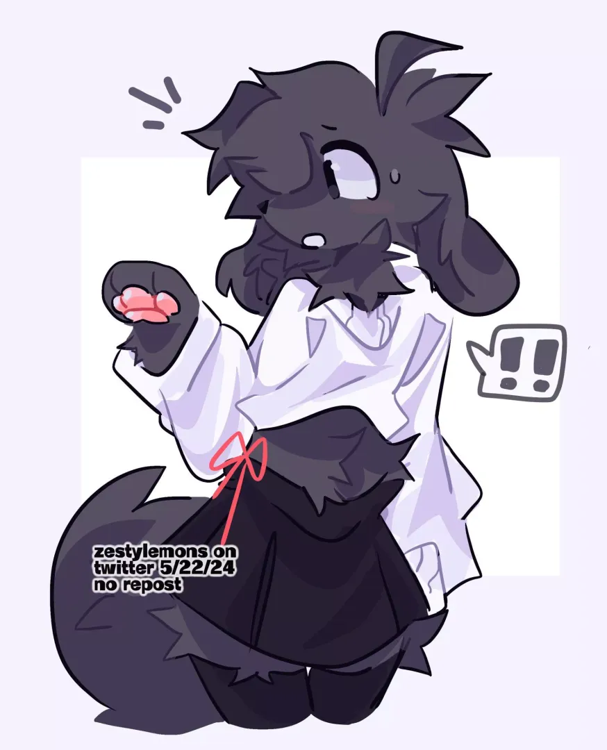 doggy! [ art by me @ zestylemonss on twitter ]